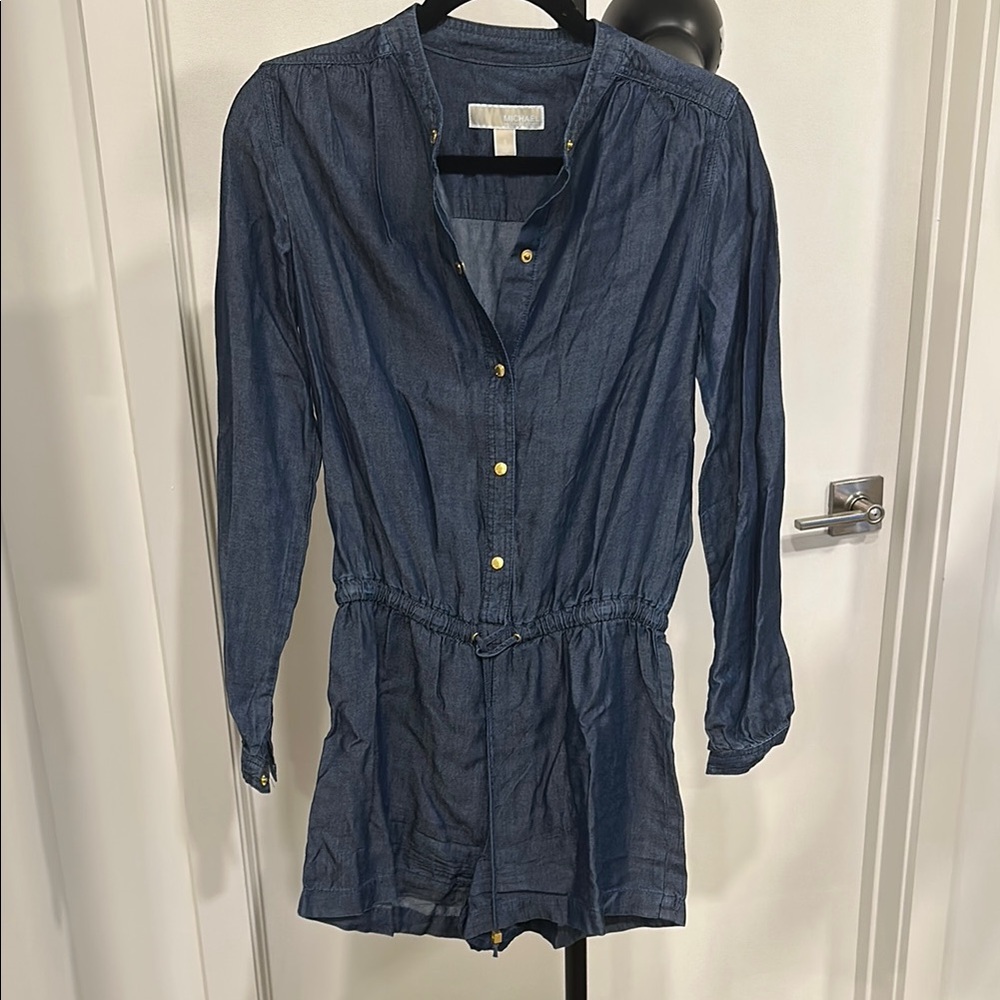 Michael Kors Denim Romper